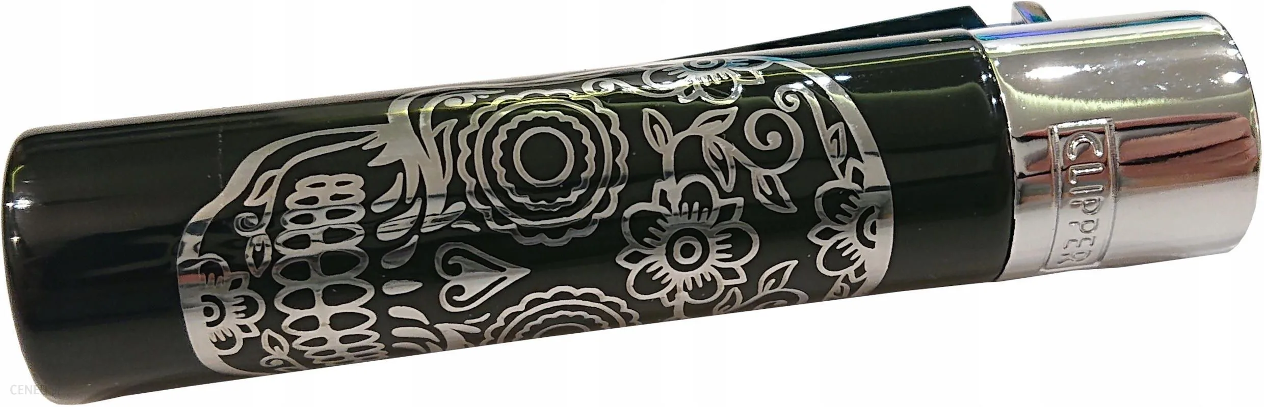 Clipper Zapalniczka Mexican Skulls+Etui