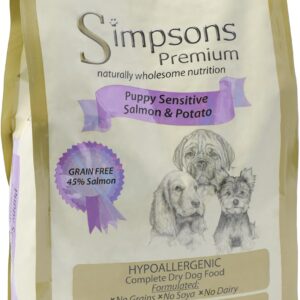 Simpsons Premium Sensitive Puppy Salmon & Potato Łosoś Ziemniaki 2Kg