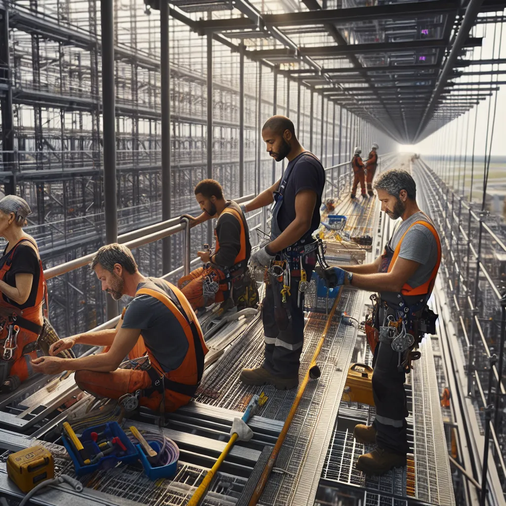 Zarobki montera rusztowań w sektorze GTL – jak się kształtują?