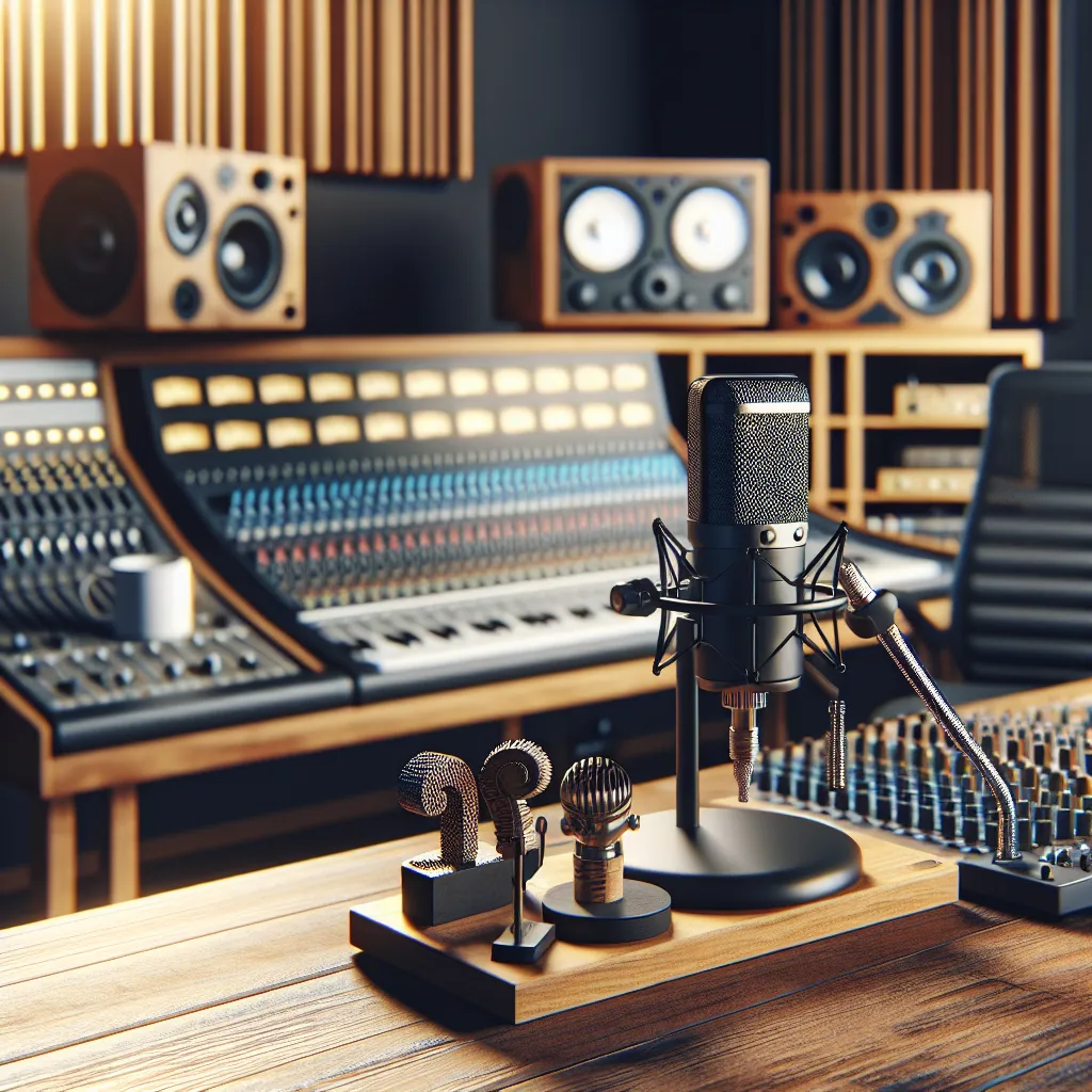 Techniki produkcji dźwięku w profesjonalnym studio nagrań