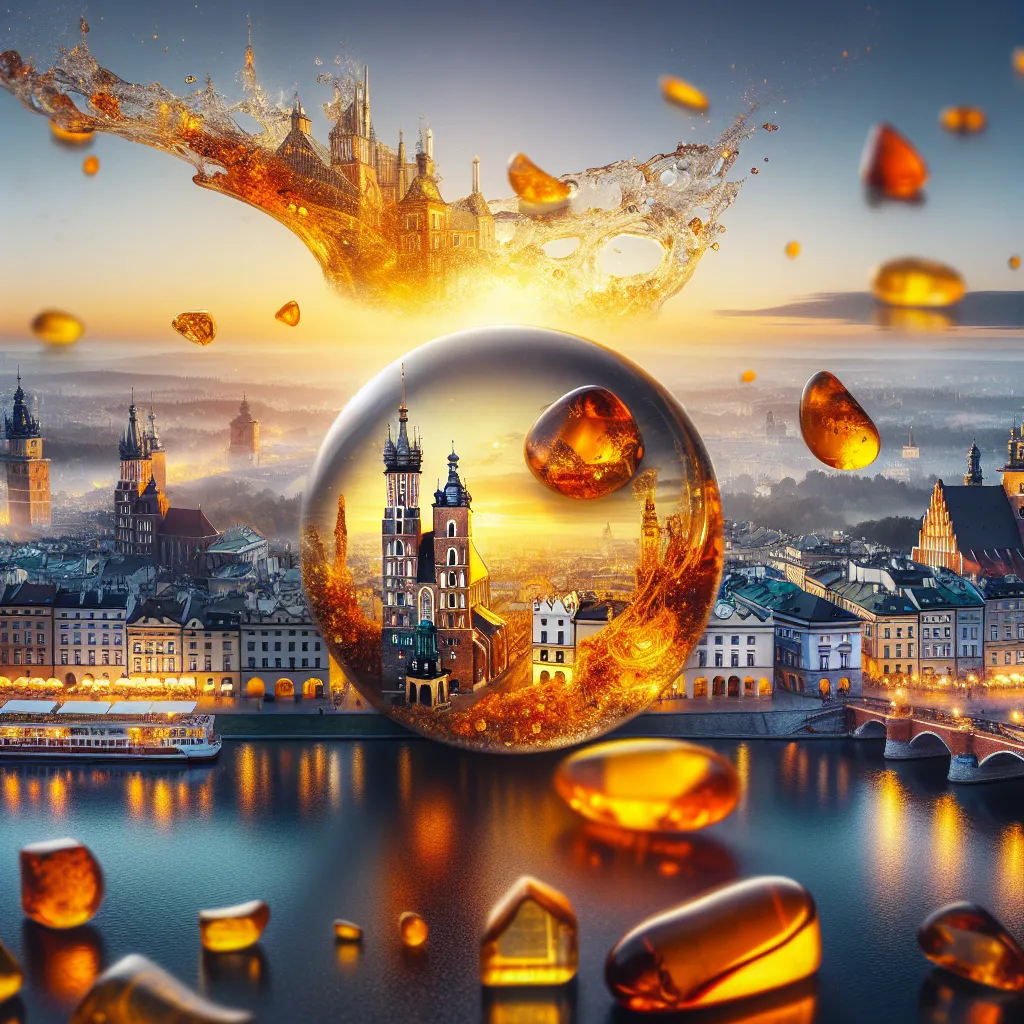 Kraków w blasku bursztynu – odkryj wyjątkową biżuterię