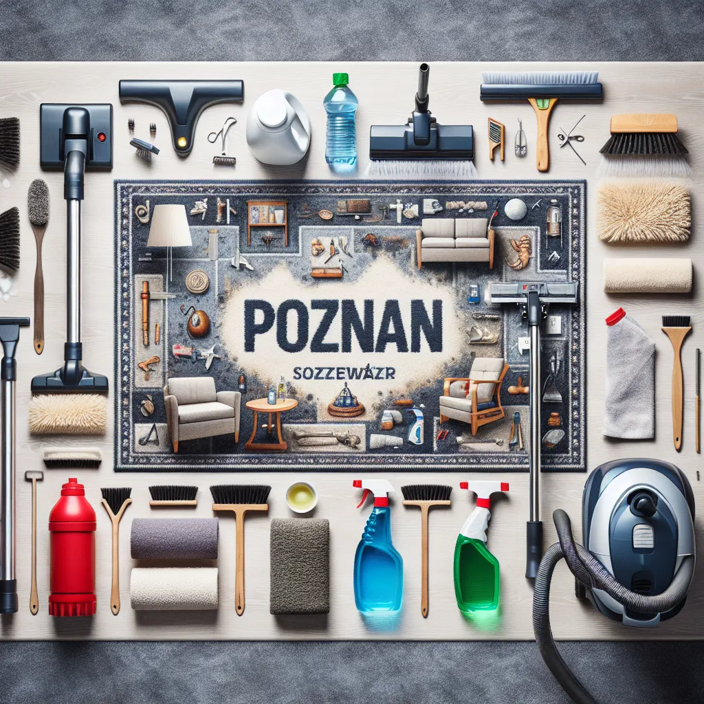 Profesjonalne czyszczenie dywanów i wykładzin w Poznaniu